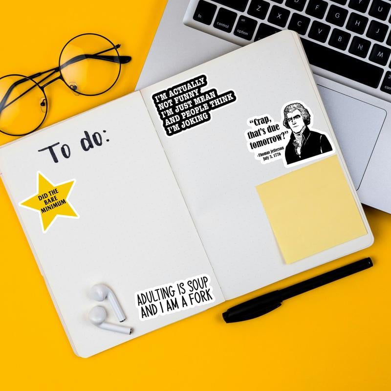 🔥Last Day 49% OFF - Set of 260 Pcs Funny Saying Stickers