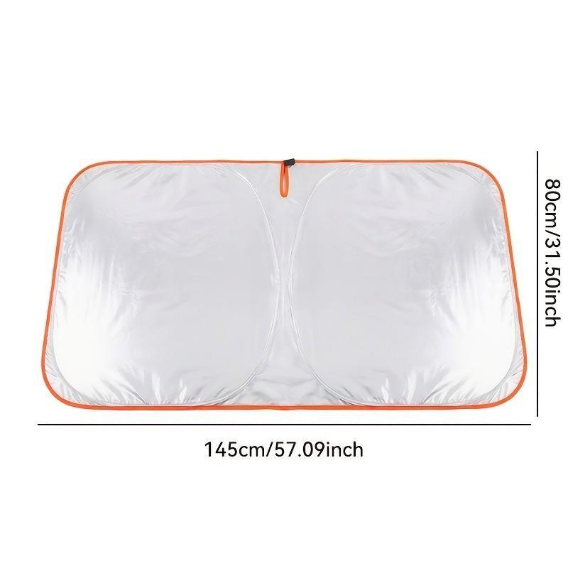 2026 New Portable Heat-Insulating Vehicle Sunshade, Upgraded Thickened Front Window Sun Shade☀️🚗
