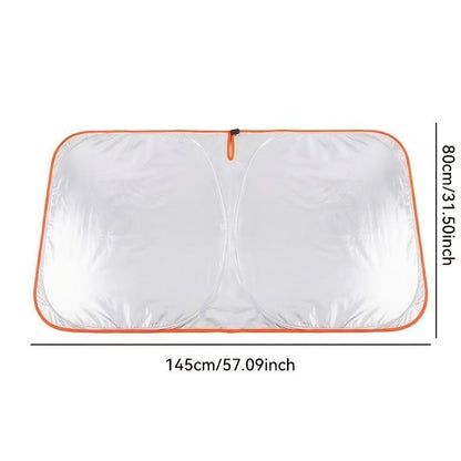 2026 New Portable Heat-Insulating Vehicle Sunshade, Upgraded Thickened Front Window Sun Shade☀️🚗