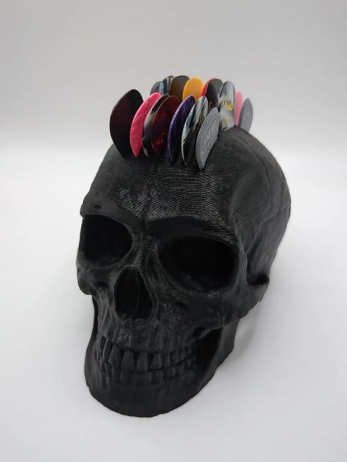 💀3D Pick Holder Skull Mohawk🎁
