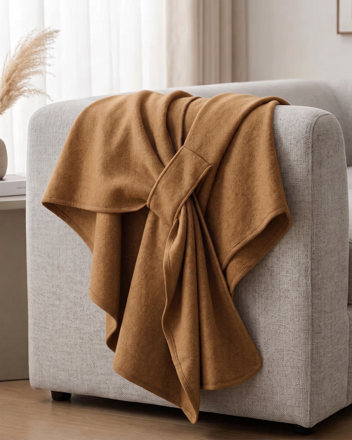 The Fleece Drape Shawl