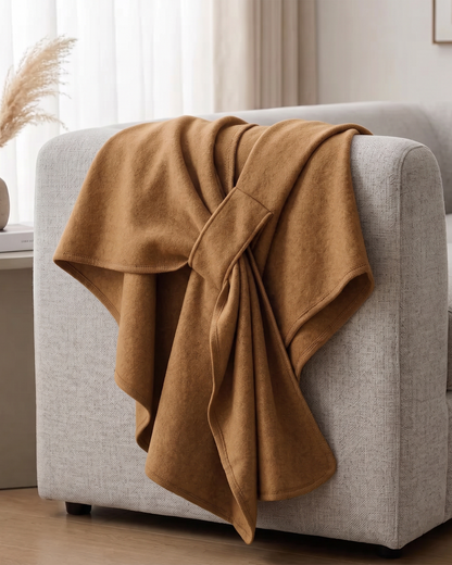 The Fleece Drape Shawl