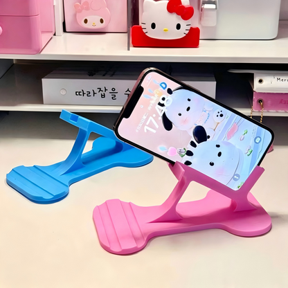 Stable Desktop Phone Stand Multi View Angle Hands‑Free Holder for Smartphone Watching Streaming