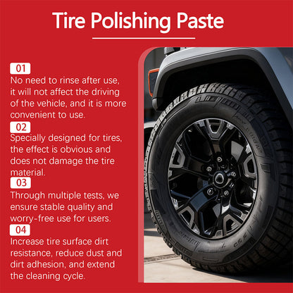 Wheel Shine Balm with Sponge Applicator