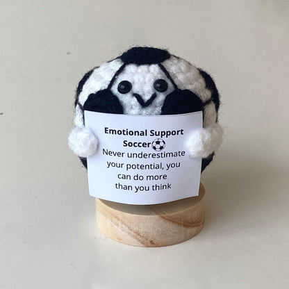 🔥Last 4 hours Sale: Save 49%-🧶Funny Handmade Emotional Support Sports Balls Gift