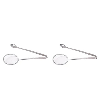 🔥 🔥2-in-1 Stainless Steel Strainer Tongs – Grab, Drain & Serve with One Tool