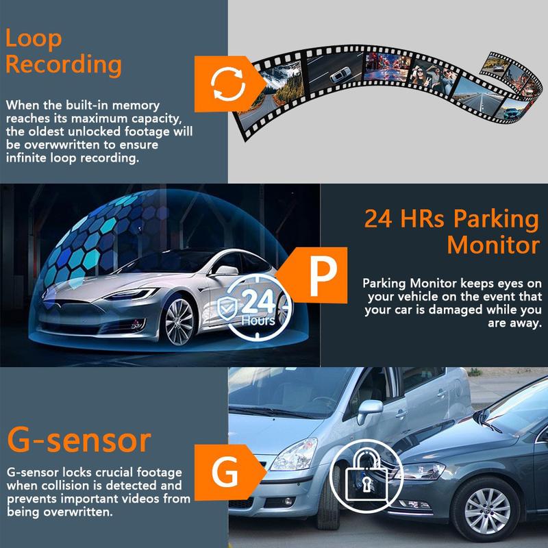 🎁LAST DAY 49% OFF🔥Full View Car Dashcam System