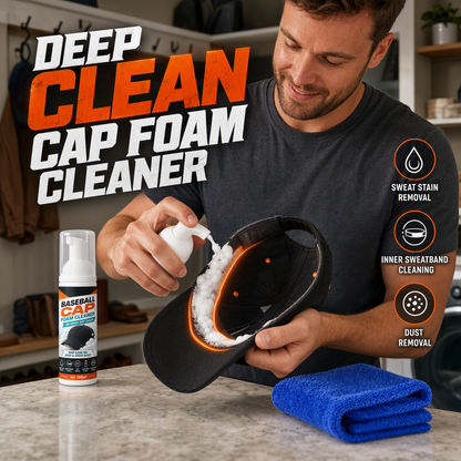 ✨No-Rinse Baseball Cap Foam Cleaner