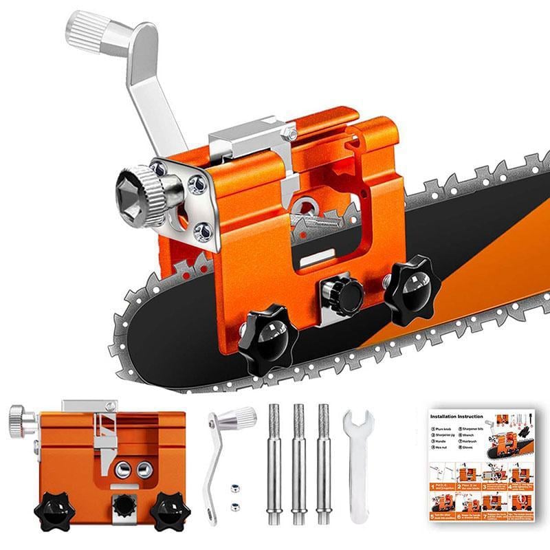 🔥Last 4 hours Sale: Save 49%- Multipurpose Portable Chain Saw Blade Sharpener