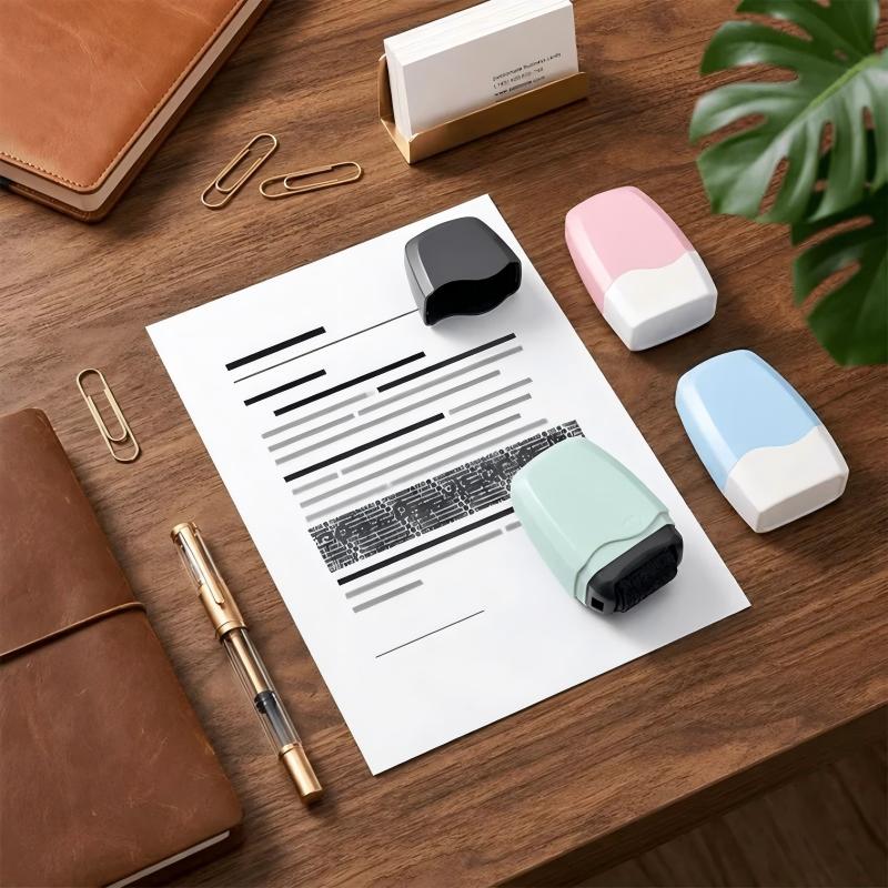 Privacy And Identity Protection Roller Stamp
