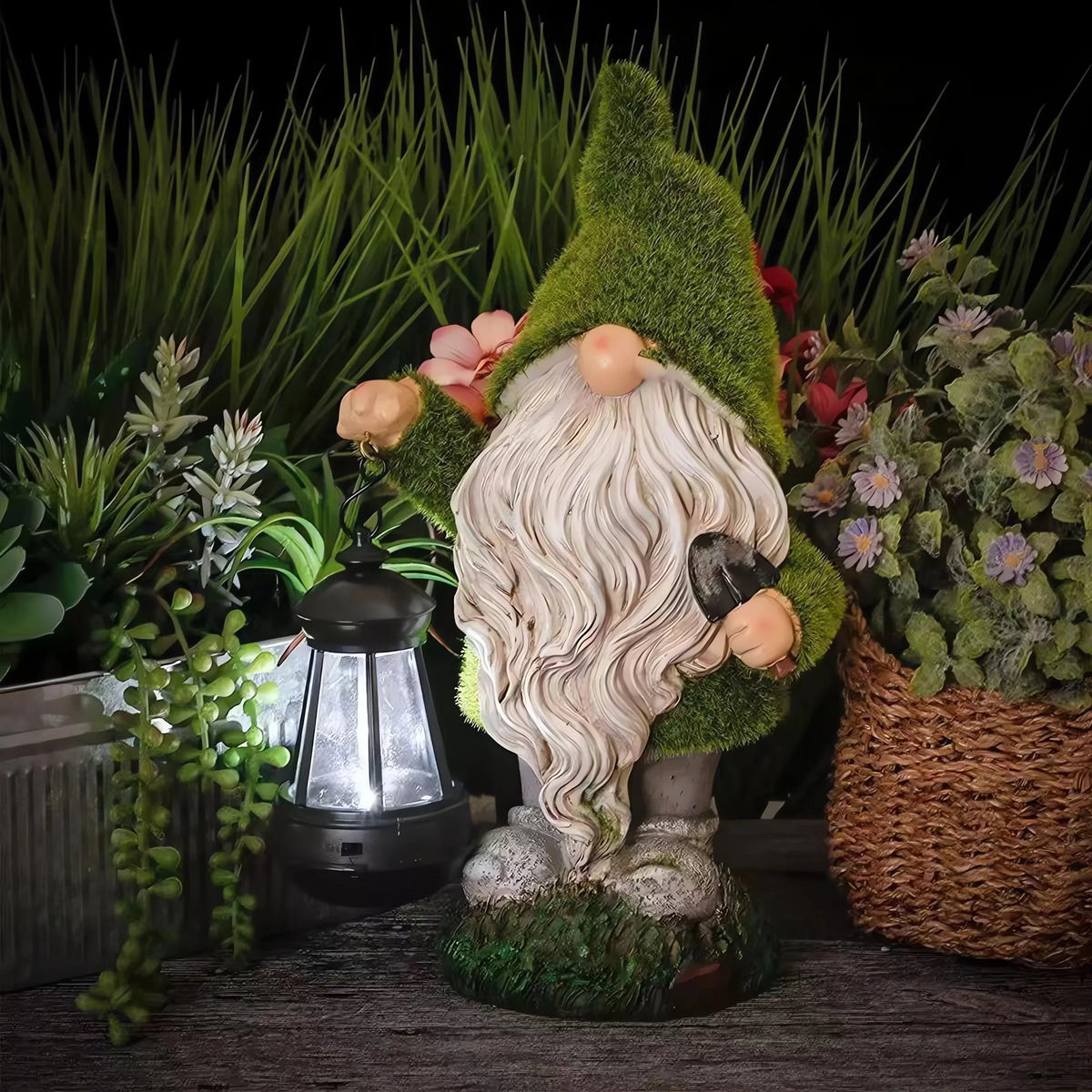 🔥Last Day 50% OFF 🌺Outdoor Garden Gnomes with LED Solar Light