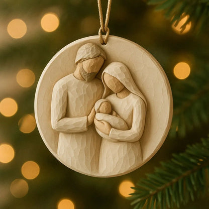 🔥LAST DAY 50% OFF- ✝️Christmas Ornaments of Faith❤️Handmade with Solid Wood