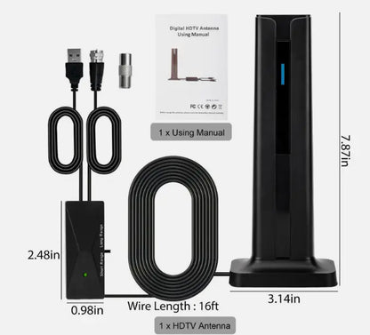 4K HDR TV Antenna - 1000+ Miles Long Range