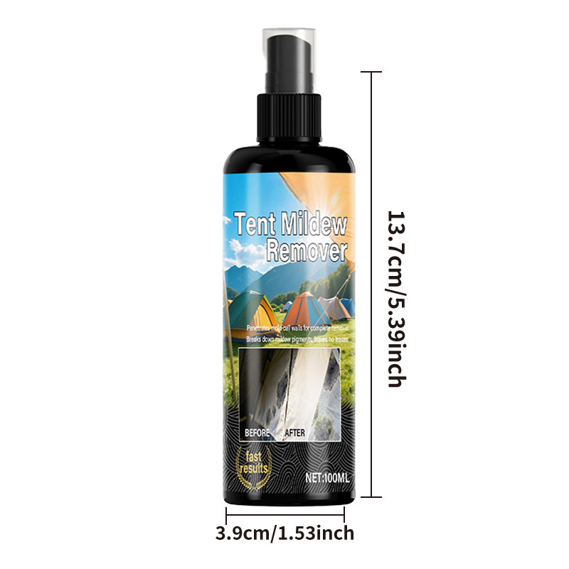 ✨ 🧴✨ 53% OFF! Outdoor Mildew Stain Cleaner – Spray on, wipes off mold instantly. Eco‑friendly, won‘t ruin waterproofing. Tent, awning, shower curtain – all like new! 🏕️💪
