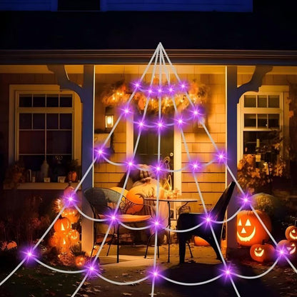 Room Decor Spider Web Design Hanging Light