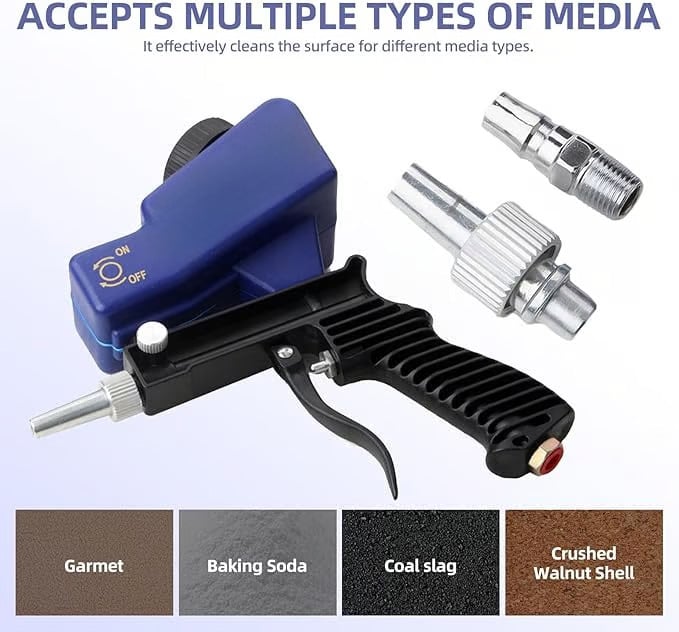🎁Last Day Promotion 49% OFF🔥Rust Blasting Device Adjustable Blasting Machine