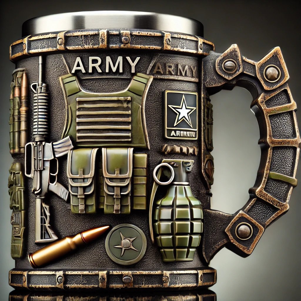 🔥Last 4 hours Sale: Save 50% -Military 3D Mug