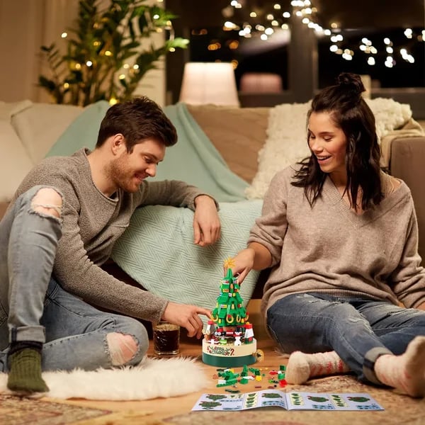 🔥LAST DAY SALE 49% OFF🎄Christmas Tree Building Blocks Set