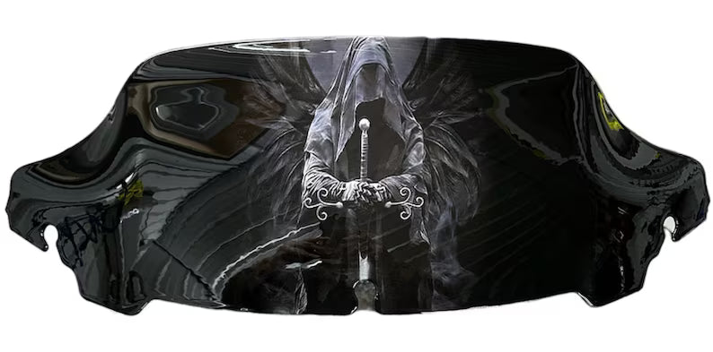 🔥Limited Edition - 2026 Windshield Scrollwork Skull