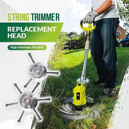 🔥Last Day 49% OFF - 🔥Steel Wire Trimmer Head Replacement-Heavy-Duty Weed Brush Cutter