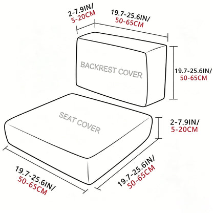 🪑 Stretch Sofa Cushion Covers Set (4 / 8 / 12 PCS) 🔥