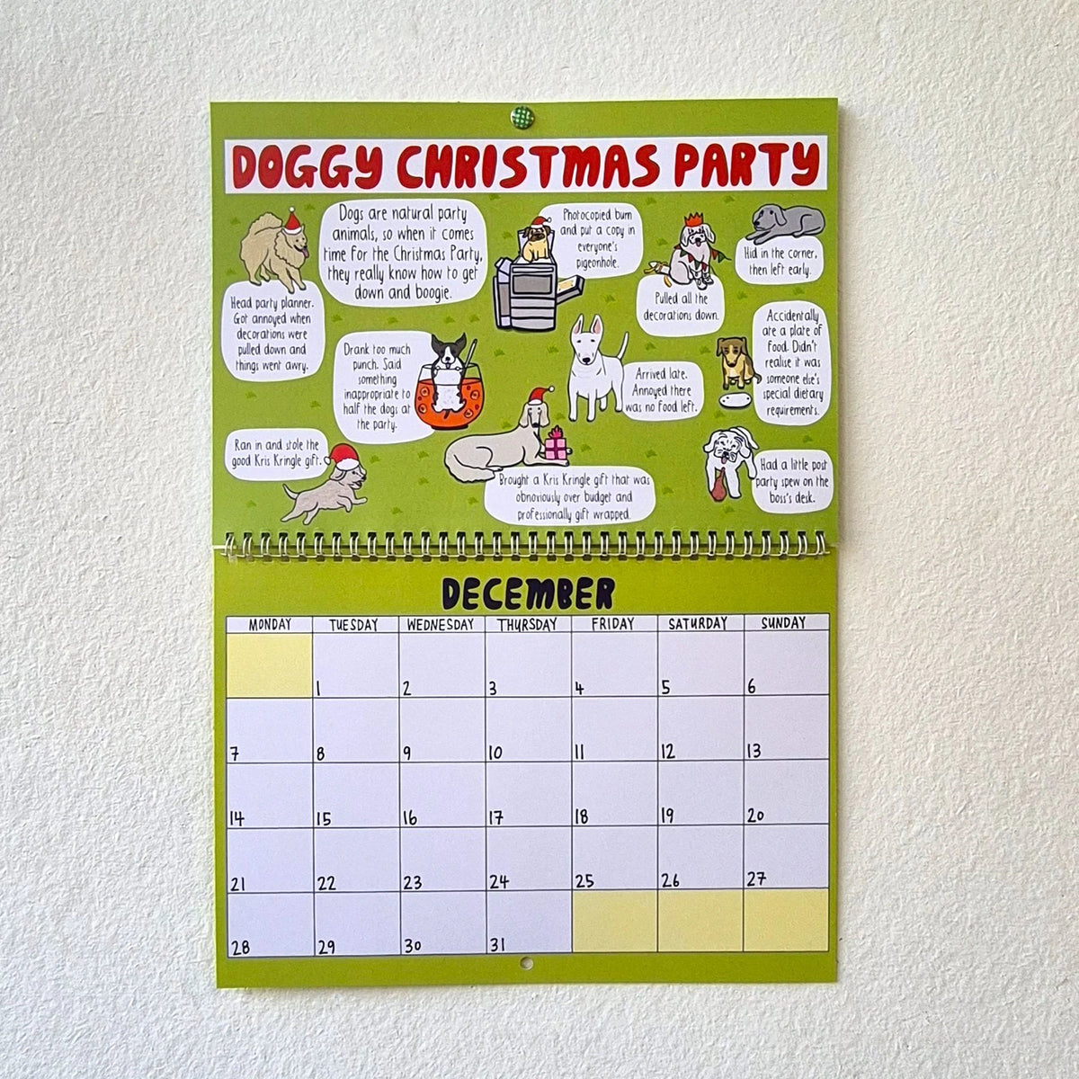 🔥Last Day 49% OFF - 🐶2026 Dog Park Calendar