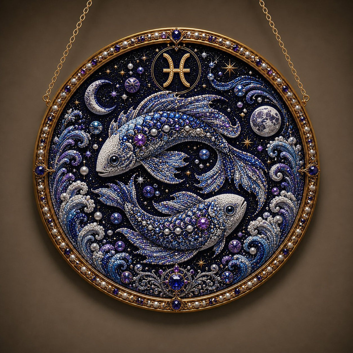 🔥Last Day 49% OFF - DIY 12 Zodiac Signs Pearl Art Kit ♈🌙