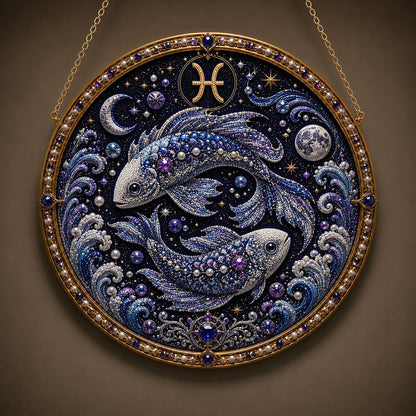 🔥Last Day 49% OFF - DIY 12 Zodiac Signs Pearl Art Kit ♈🌙