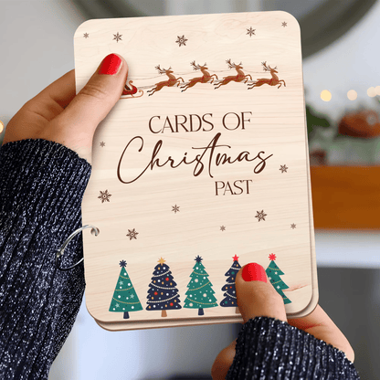 🔥Christmas Hot Sale 50% OFF🎄Personalized Christmas Card Book Holder