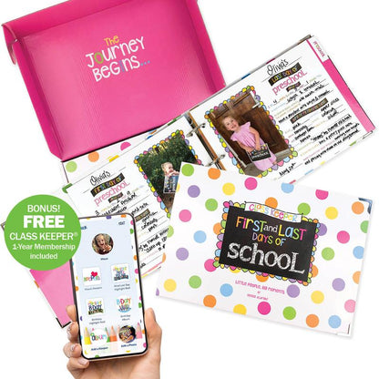 🔥Last 4 hours Sale: Save 50%- School Days Memory Book