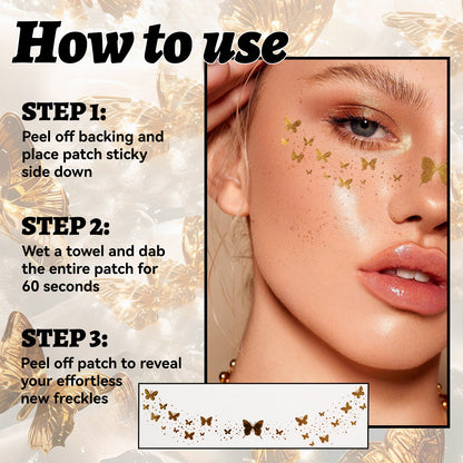 🔥LAST DAY SALE 49% OFF🎁Glitter Freckle Facial Tattoo Stickers