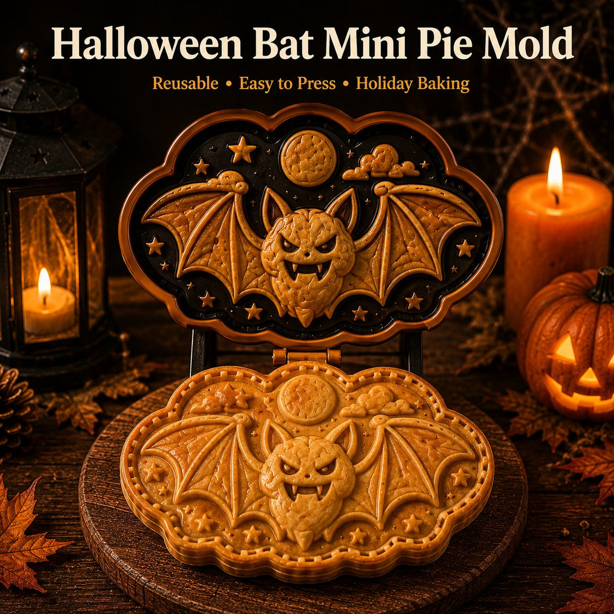 🎃 Halloween Mini Pie Mold Collection🚚