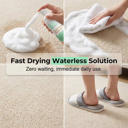🔥🔥Waterless Carpet Foam Stain Remover with Towel
