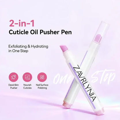 💅 2-in-1 Ceramic Cuticle Care Pen – Hydrate, Smooth & Tidy