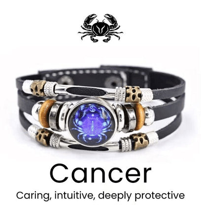 Astrological Sign Luminous Bracelet Super Bright In The Dark