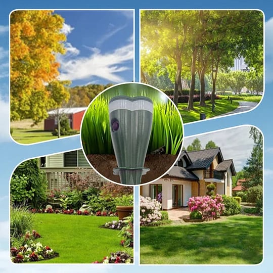 🔥Last 4 hours Sale: Save 49%- Solar Powered Waterproof Screw Mole Repellent