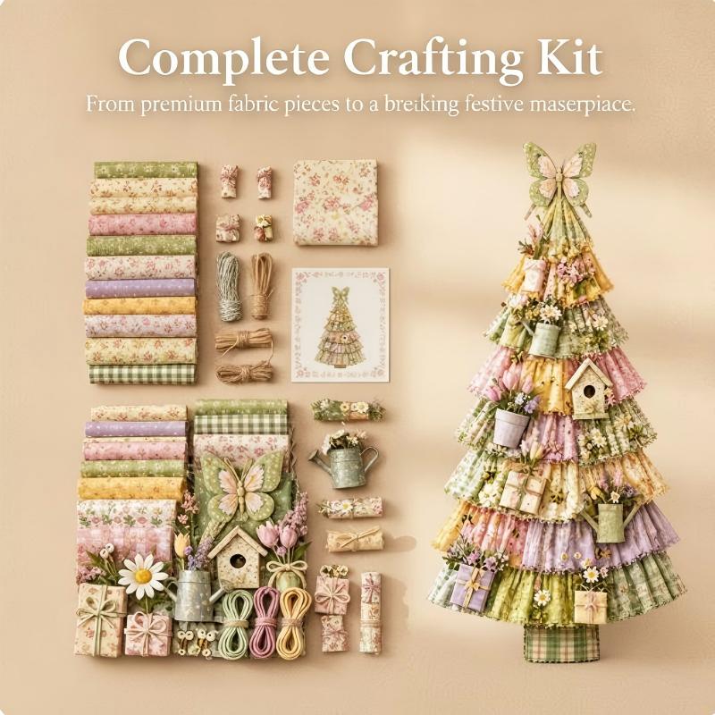 DIY Christmas Tree Door Hanger Craft Kit