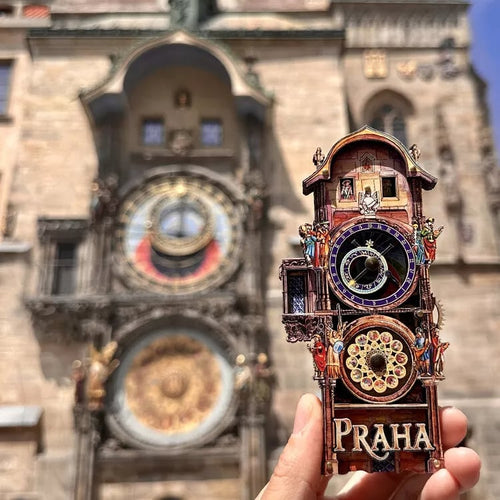 Prague Astronomical Clock Fridge Magnet🔥