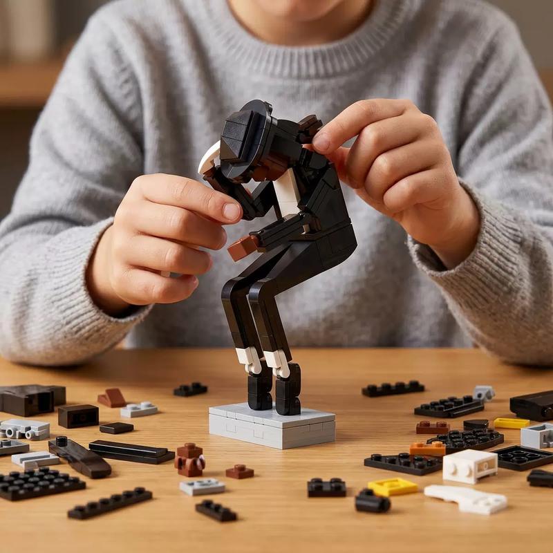 Building Block Toy for Assembling M.J.