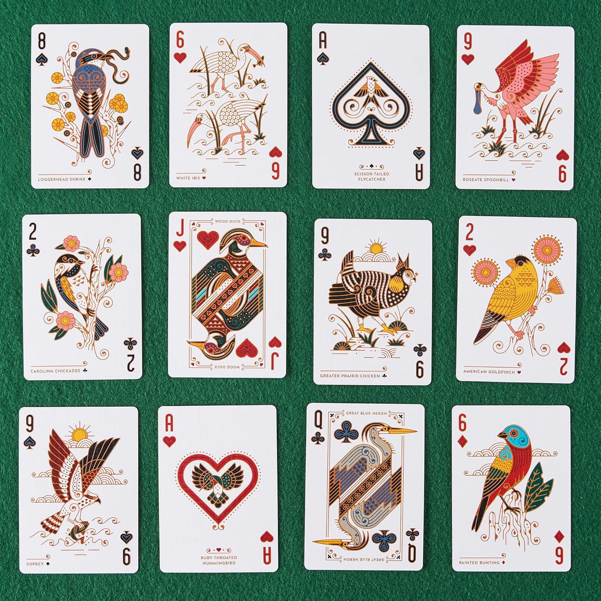 🔥Last Day 49% OFF🔥North American Bird-Themed Playing Cards