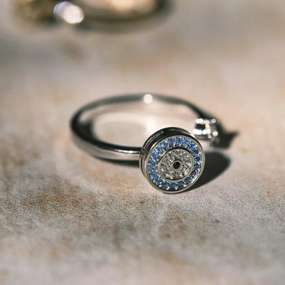 🔥LAST DAY 49% OFF🧿Blue Evil Eye Fidget Ring