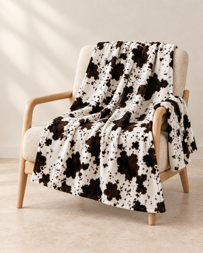 The Fleece Leopard Throw