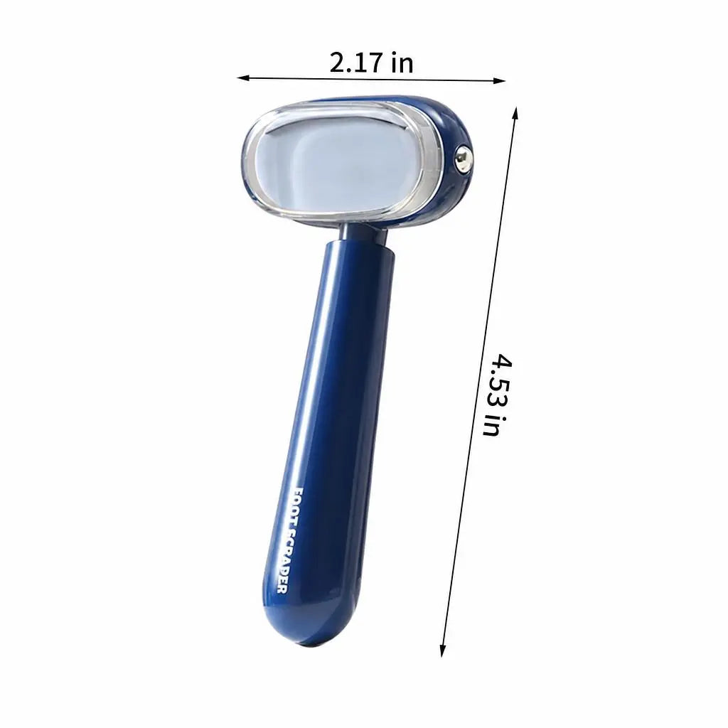 Dual‐Sided Foot Callus Remover, Replaceable Stainless Steel Blade Foot Scraper 🦶