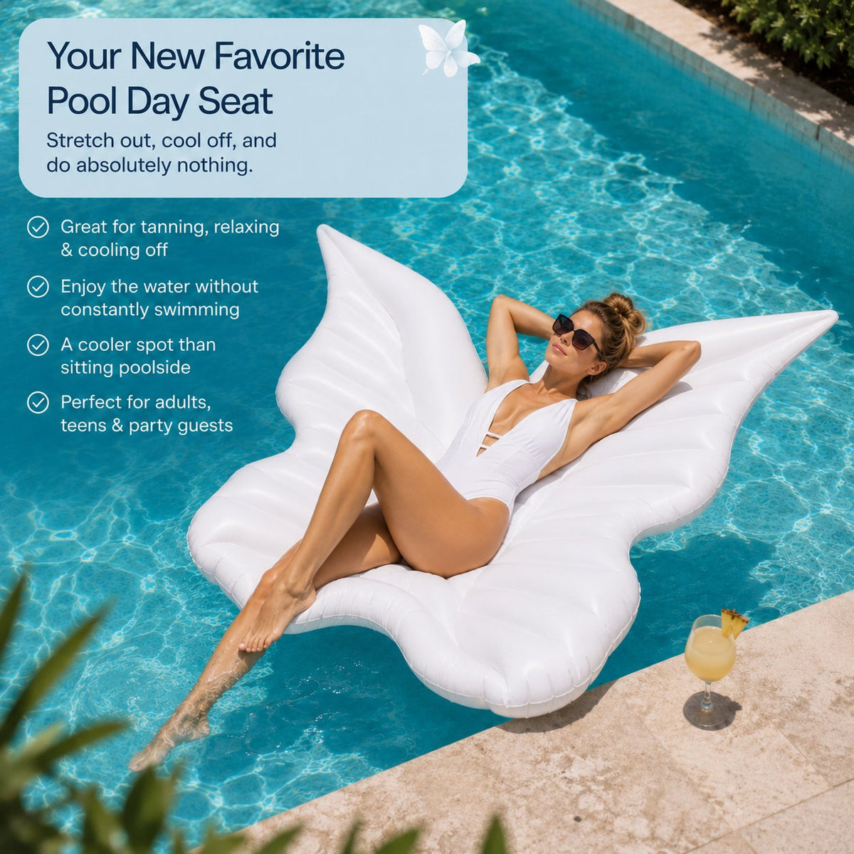 🦋Butterfly Wing Pool Float🔥🔥