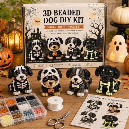 🔥Last Day 49% OFF - 🎁🐶🎃🐶3D Halloween Dog DIY Art Set