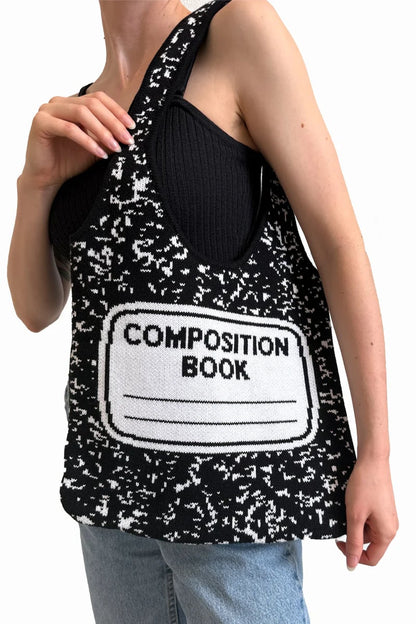 🔥Last Day 49% OFF - ✨Composition Notebook Tote Bag