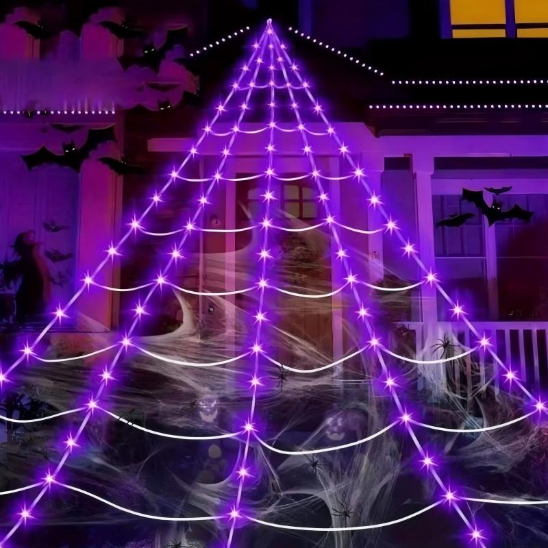 Room Decor Spider Web Design Hanging Light