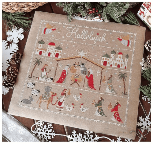 🔥LAST DAY Sale 49% OFF🎄 "Christmas Nativity" Counted Cross Stitch DIY Embroidery Kit