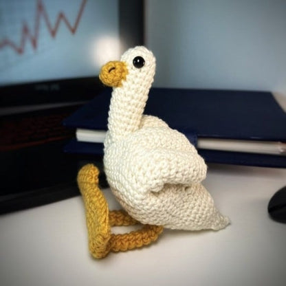 🦆The Duck-You Crochet Goose