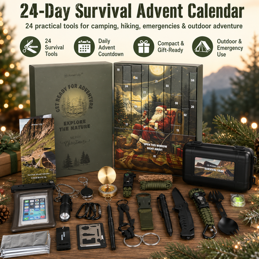 ⏰Limited time!🎄 2026 Men's Survival Advent Calendar